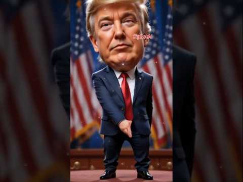 😂"President Trump’s 🇺🇲Hilarious Dance Moves 💃 | AI Comedy Gold! #donaldtrump #ronaldo #shorts #reels