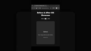 Transform Your Website Before & After CSS Showcase!