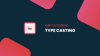 C# tutorial - Type Casting  #csharp #coding #basic #c #syntax #variable #typecasting #programming