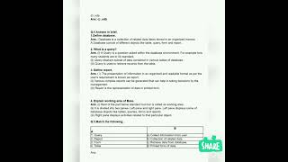 class 12 IT chapter 5 database concepts using livre office base question and answer