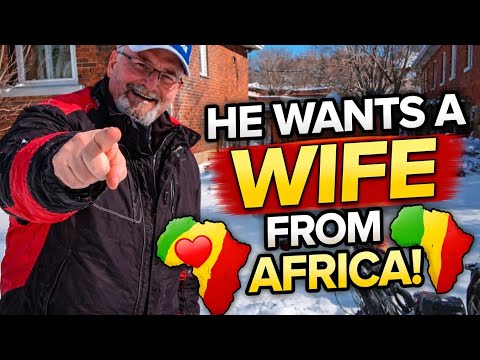 My Neighbour in Rural Canada is looking for a wife from AFRICA.🥰❤️