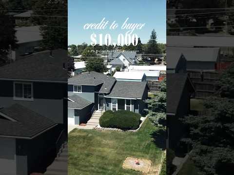 $10k and Seller pays your agent?! Yes, please! DM for details on this Spokane home! #spokane #homes