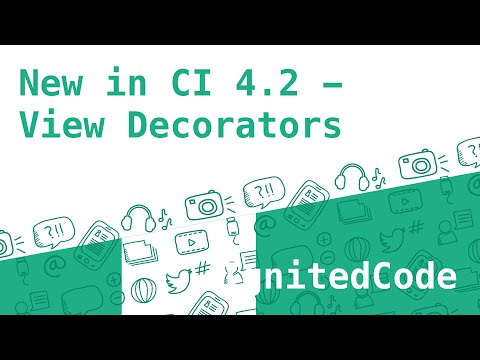 New in CodeIgniter 4.2 - View Decorators
