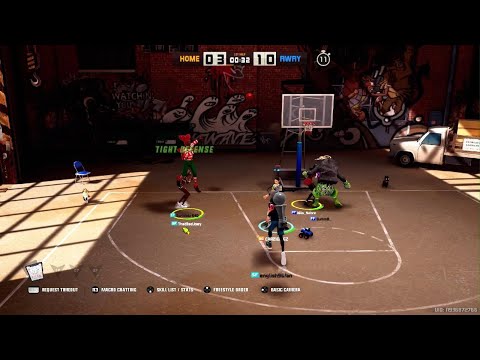 Crazy close match 3on3 freestyle