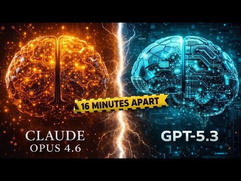 AI Just Changed Forever in 16 Minutes (Claude Opus 4.6 vs. GPT-5.3) | SciTech Explained