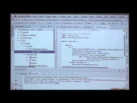 Server Side Javascript with Nashorn