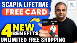 Unlimited Free Shopping & 4 New Benefits of Scapia Lifetime Free Credit Card 
