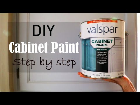 Cabinet Paint: A Step By Step How To Video