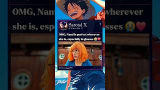 Nami is perfect wherever she is❤️ #nami #sanji #onepiece