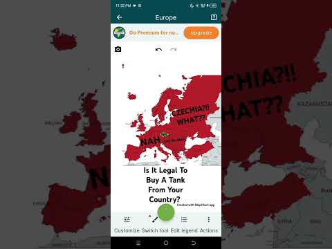 Is It Legal To Buy A Tank From Your Country? #Europe #Mapping #Maps