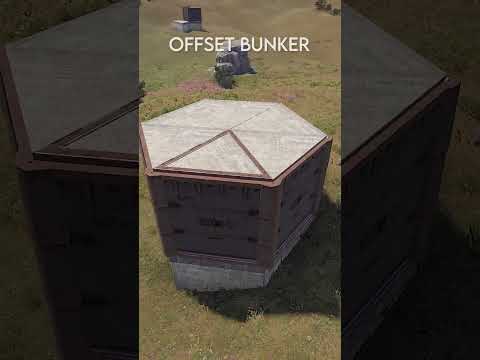 Whats the Best Bunker in Rust? #rust #rustbunker #gaming #rustbasebuilding #solobunkerbaseshowcase