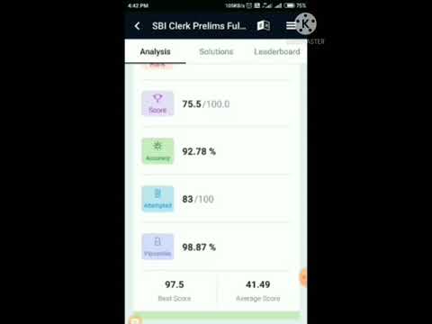 #Testbook #SBI Clerk Pre 2021 #Mock-01