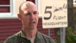 RAAF Heron drone, first Amberley jaunt