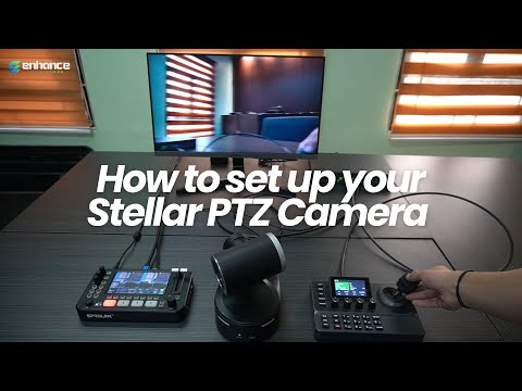 Here's what you need to do to set everything up for Stellar PTZ and Controller quickly and easily!