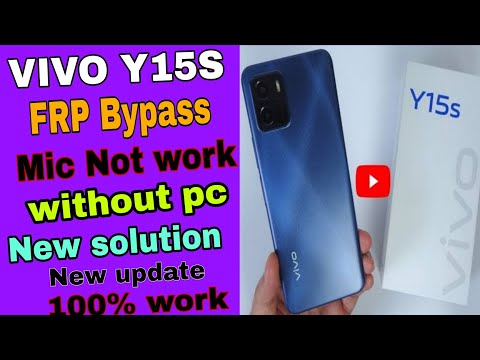 VIVO Y15S FRP Bypass Latest update without pc || ViVO Y15S Google Account Unlock 100 ℅ working