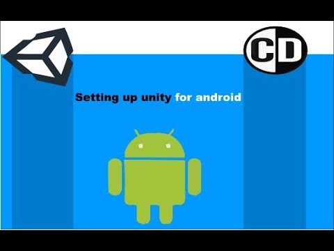 Setting up unity for android devloping