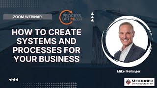 How to Create Efficient Processes for Your Business! | Free Webinar