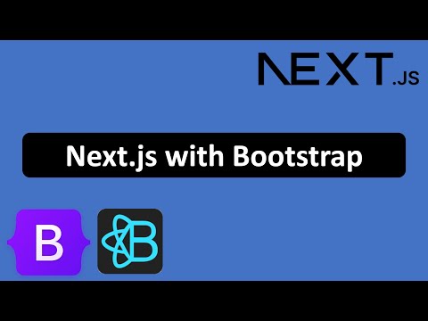 Use Bootstrap with Next.js | Intro | Beginners