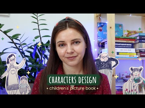 My process of creating characters for a children's picture book 📕 ✨ #childrenspicturebook