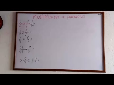 Multiplicación de fracciones