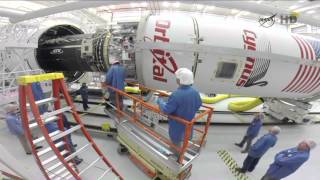 Orbital Sciences Cygnus CRS Orb-3 Video B Roll of Processing