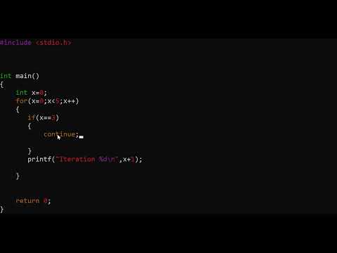 Break and Continue Statements in C - Lesson 8 - #c_programming_for_beginners