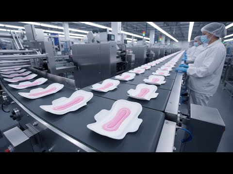 How Sanitary Pads Are Made – Inside the Feminine Hygiene Production Line