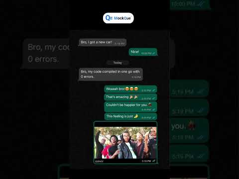 Leaked chats of me & my coder dost 🫣 | MockQue