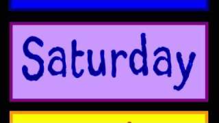 Days Of The Week Song