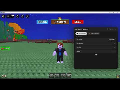 (NEW) GROW A GARDEN SCRIPT DUPE PETS AND SPAWN SEEDS!
