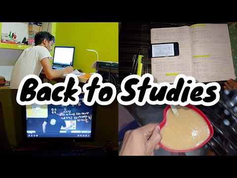 Back to Studies || Productive Study Vlog || Class 11th JEE