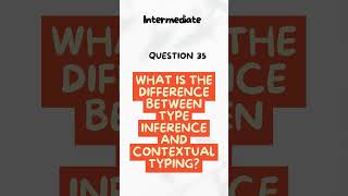 What is the Difference Between Type Inference and Contextual Typing in TypeScript? #shorts #ytshorts