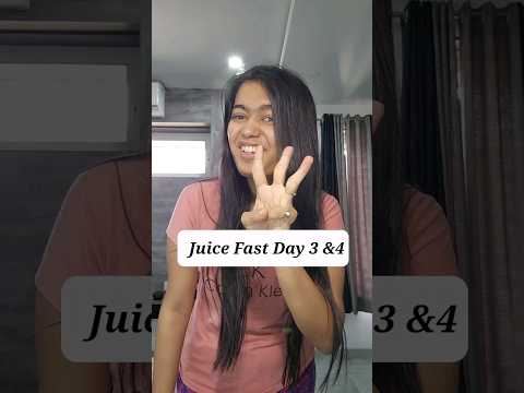 Juice Fast (Day 3 & 4) #minivlog #diet #shortsfeed #weightloss