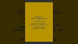 JABEN INDIA,INTRODUCING BOOK "HARD REAL TIME COMPUTING SYSTEMS".