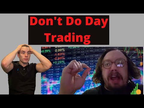 Reacting to Sam Hyde's (Don't Do Day Trading)