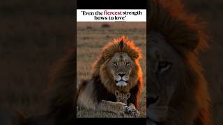 || Lion love 🥰❤️||Alpha mindset|#shorts #fypシ