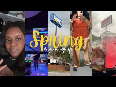 Spring Vlog ✩ where TF the functionnnn??? | work outings, H&M haul, trying new things & more
