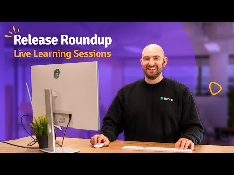 Release Roundup | Live Learning Registration Forms