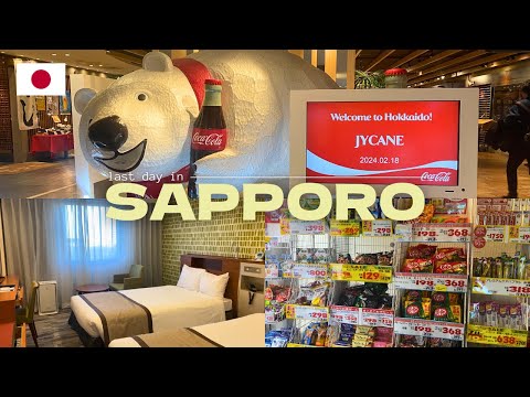 SAPPORO to TOKYO 🇯🇵 + Pasalubong Shopping at the Hotel | 🇯🇵 sapporo winter travel vlog ❄️