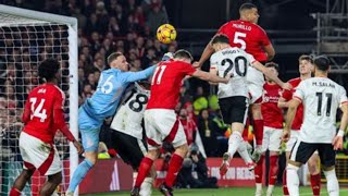 ⚽ Dominguez scores a back-header as Nottingham Forest come from behind to beat West Ham