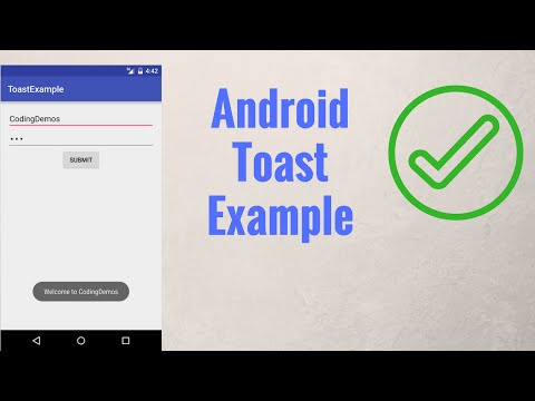 Android Toast Example