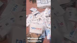 raincard only 16 rupees with free shipping whatsapp no 7050089274