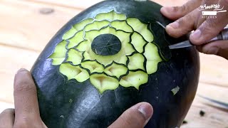 Fruit Carving | Ukiran Sayuran & Buah | แกะสลัก | Khắc trái cây và rau | khắc trái cây | Carving 9