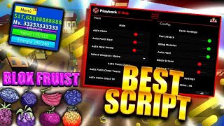 EL MEJOR (SCRIPT) Autofarm PlayBack X  Hub Para Blox Fruits EXPERIENCIA INFINITA  PC&Mobile 2023🔥
