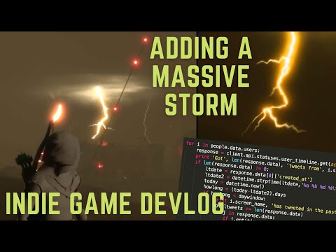 Adding a MASSIVE Storm To Our Game … and maybe some other things | Torch Indie Game Devlog #4