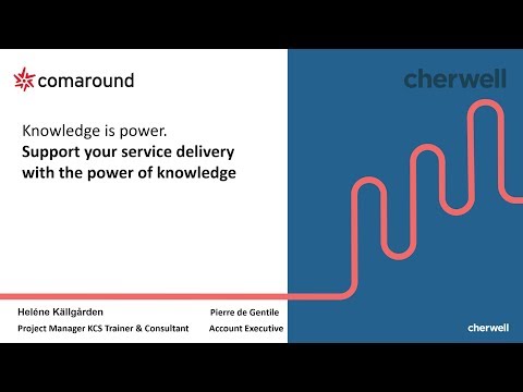 [English] Webinar: Support your service delivery with the power of knowledge