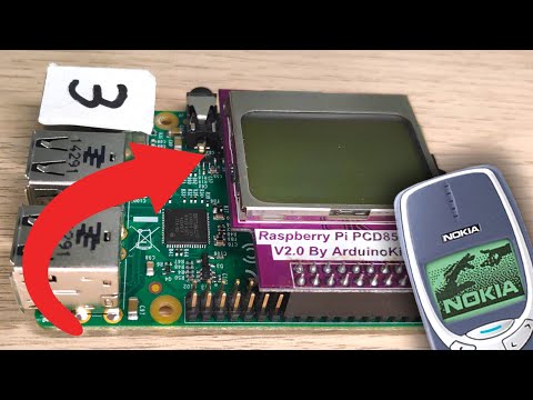 I put an old Nokia screen on my Raspberry Pi