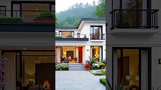 Cozy Contemporary House | Perfect Blend of Comfort #housedesign #dreamhome #smallhouse #luxuryliving