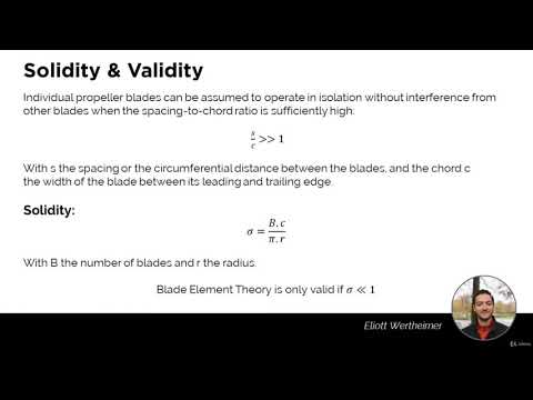 Blade Element Theory Explained from Fundamental Principles