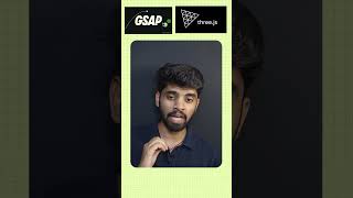 Learn GSAP for smooth animations.Learn Three.js for immersive 3D on the web #gsap